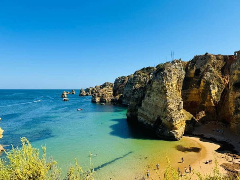 Algarve Adventures from Lisbon + Benagil Cave Boat Tour! - Praia Dona Ana and Praia do Camilo: the beach stops that actually pay off