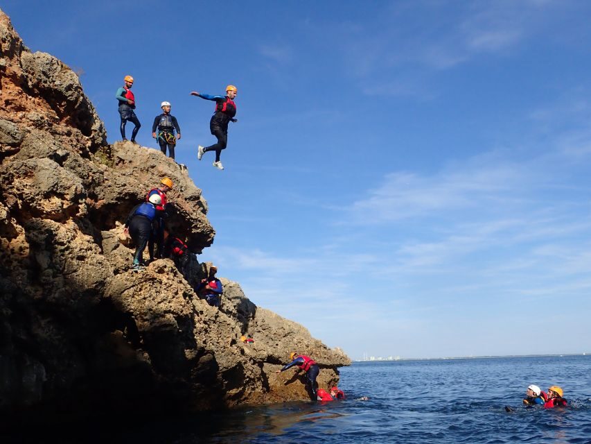 Arrábida: Setubal, Sesimbra Coasteering & Speedboat Tour - The Coasteering Route: Climbing, Swimming, Caves, and Repeated Jumps