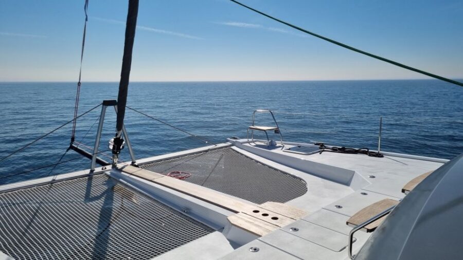 Cascais:Luxury Private Sailing Catamaran Cruise with a Drink - Roca Cape: the western edge view you can actually get