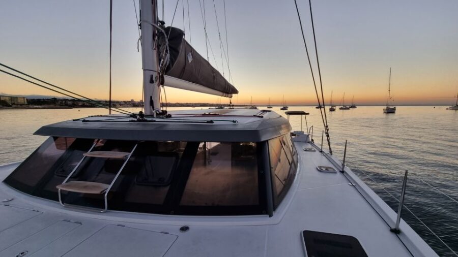 Cascais:Luxury Private Sailing Catamaran Cruise with a Drink - Comfort on a luxury catamaran: small-group calm, big-view energy