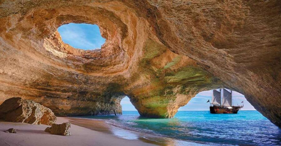 From Lisbon: Algarve, Benagil Sea Cave & Lagos Full-Day Tour - Algar Seco: the coastal walking zone that makes the Algarve feel real