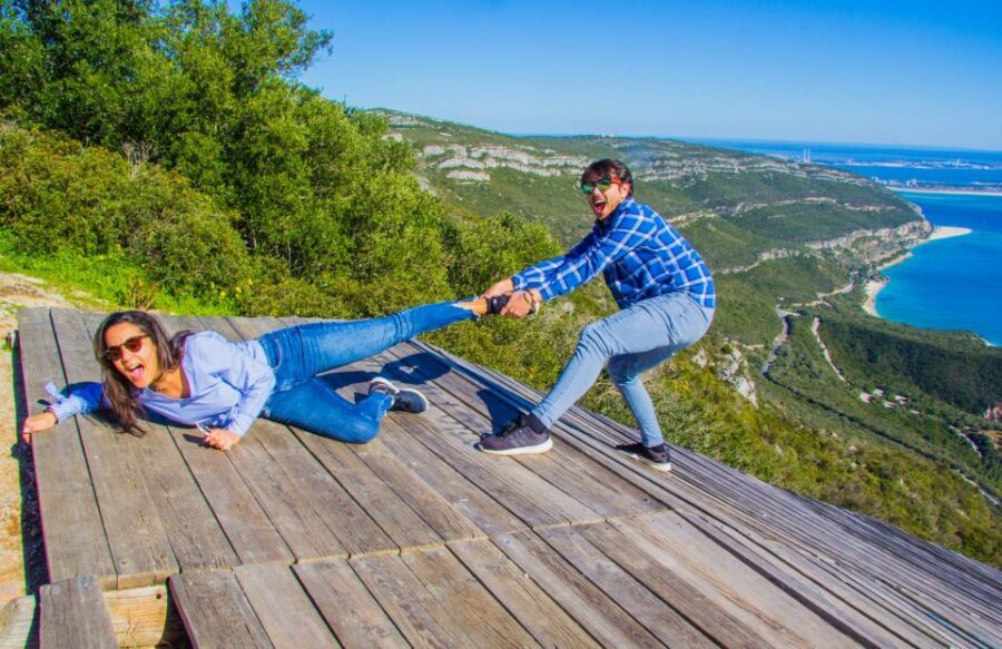 From Lisbon: Arrábida Day Tour & Wine Tasting - Lapa de Santa Margarida Cave: Stairs, Sea Air, and a Simple Shrine Moment