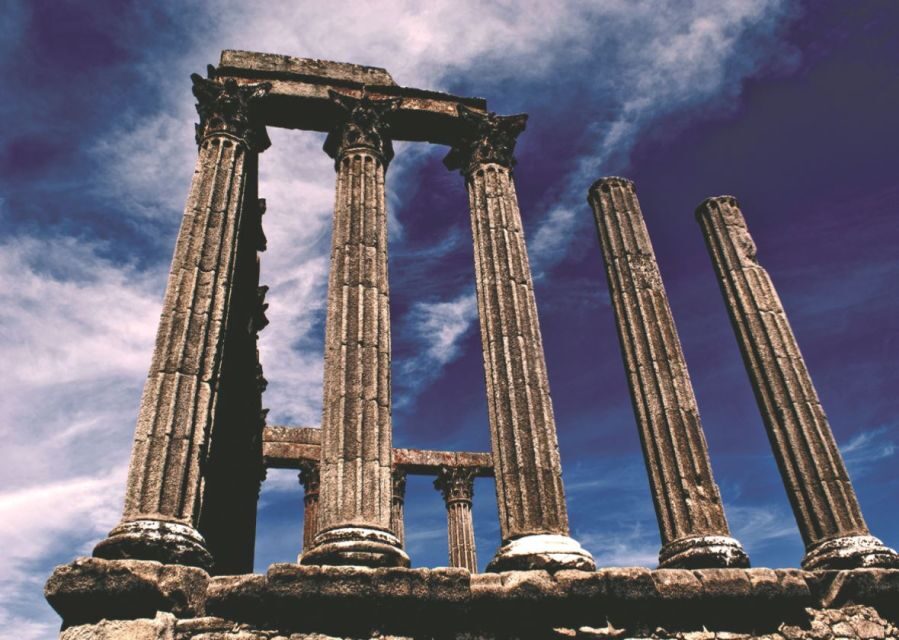 From Lisbon: Évora Wine & Heritage Tour - Roman Temple in Évora: those Corinthian columns you can’t miss