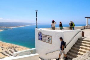 From Lisbon: Fátima, Nazaré & Sintra – 3 Cities Guided Tour - Sintra first: Pena Palace exterior and park time