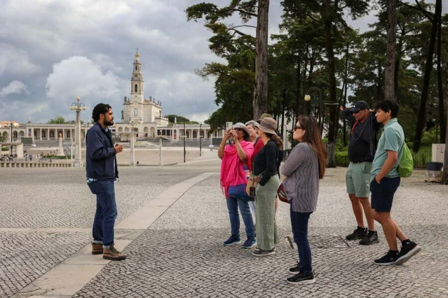 From Lisbon: Fátima, Óbidos, and Nazaré Small Group Day Tour - Inside Fátima: the Sanctuary visit, guidance, and your personal pace