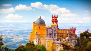 From Lisbon: Pena Palace, Regaleira, Sintra & Cascais Tour - Pena Palace: terraces first, and tickets decide your experience