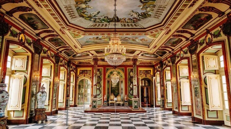 From Lisbon: Sintra Pena Regaleira Roca Cap Cascais Tour - Pena Palace: architecture first, views second, timing always