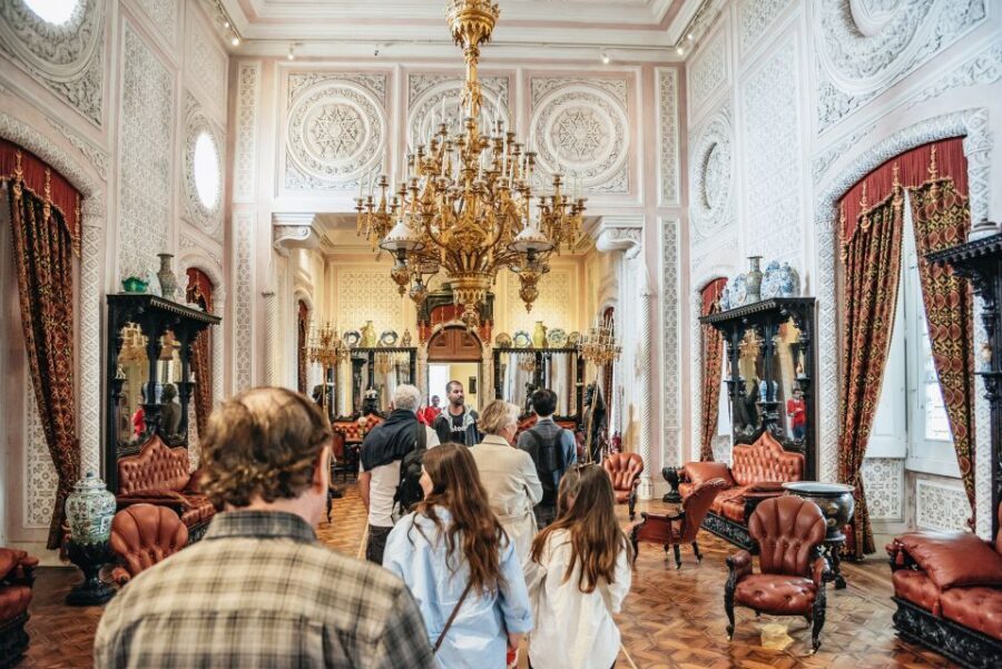 From Lisbon: Sintra Tour - Pena, Regaleira & Monserrate - National Palace of Sintra: Azulejos and That High-Ceiling Feel