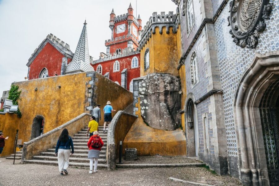 From Lisbon: Sintra Tour - Pena, Regaleira & Monserrate - Lunch, Patisseries, and the Sintra Center Break