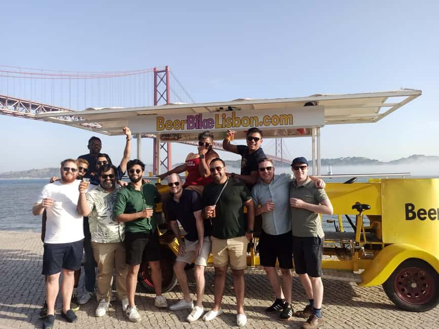 Lisbon: 1-Hour Beer or Sangria Bike Sightseeing Tour - Key things to know before you ride