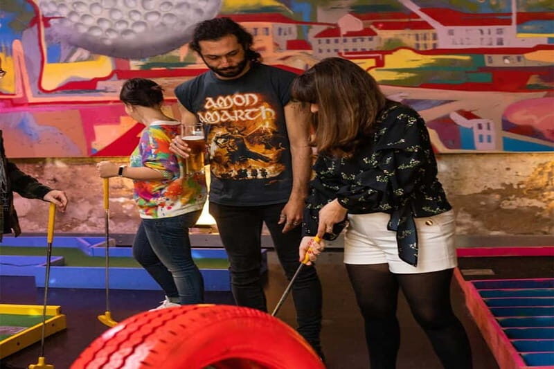 Lisbon: 18-Hole Indoor Minigolf Ticket with Bar Area - Key Highlights Worth Knowing