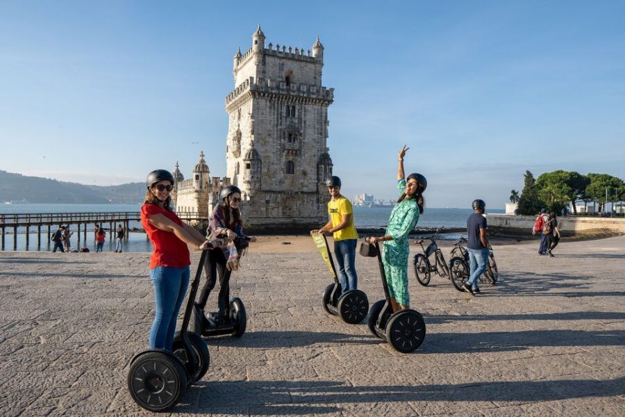 Lisbon: 3-Hour Segway Sailor Tour to Belém - Alcântara by the water: glide under the 25 de Abril Bridge