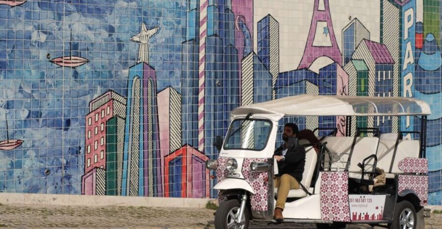 Lisbon: 3-Hour Street Art Tuk Tuk Tour - LX Factory: renewed Lisbon you can photograph, not just read about