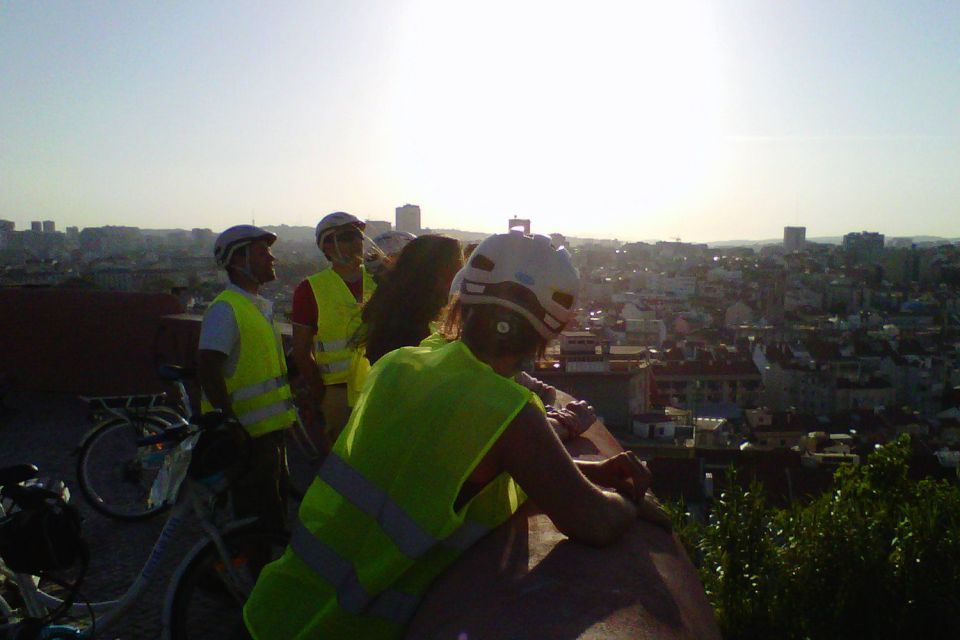 Lisbon: 7 Hills Half-Day Electric Bike Tour - What You Get: E-Bikes, Helmets, Water, and Guide Control