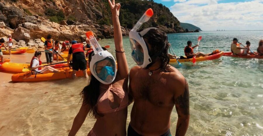 Lisbon: Arrábida Kayak & Wild Beach Snorkeling with Pickup - Wild Beach Snorkeling in Arrábida: Fish, Cool Water, and Getting Comfortable