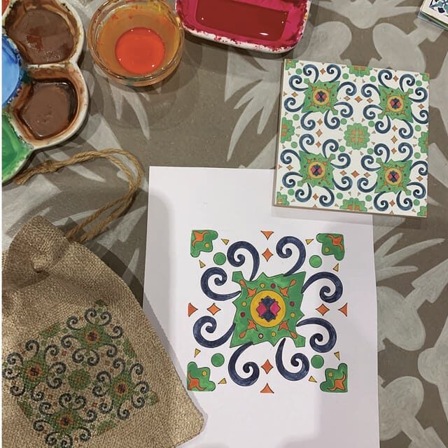 Lisbon: Azulejos' Design Create Your Own Tile Workshop - Meeting point at Bell n°2: plan for easy arrival