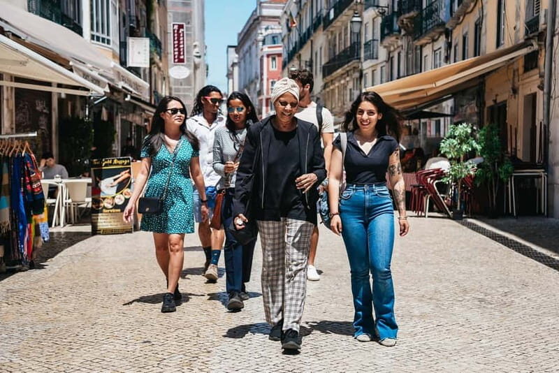Lisbon: Baixa District Food Tour with Dinner and Drinks - The itinerary walk: Praça Dom Pedro IV and St. Dominic’s Square