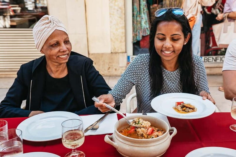 Lisbon: Baixa District Food Tour with Dinner and Drinks - Drinks that fit the food: 4 included beverages (plus non-alcoholic)