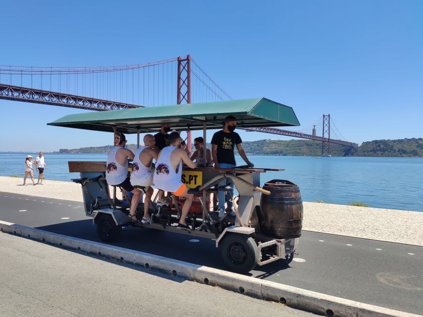 Lisbon: Beer Bike Tour with Sangria and Beer - Fado and Amalia Rodrigues: the Monument you pass without detouring