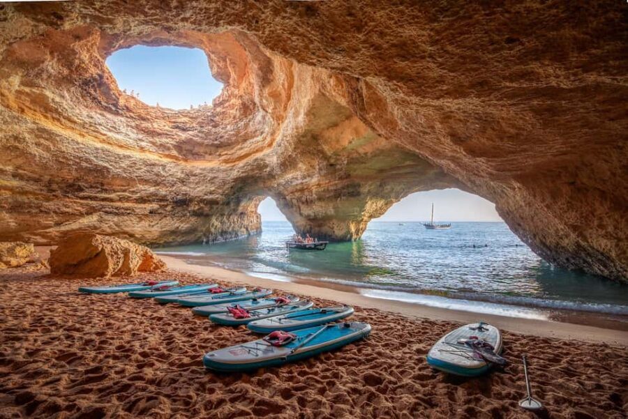 Lisbon: Benagil, Boneca Cave, Portimao & Lagos Private Tour - Benagil Sea Cave: Vantage-Point First, Boat Second