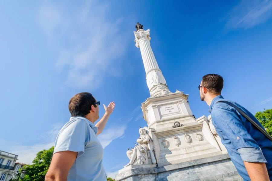 Lisbon: Best of City Private Walking Tour - Restauradores Square Obelisk: The 1640 Independence Story in Stone