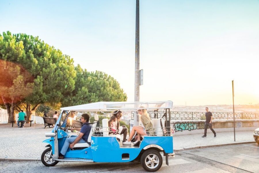Lisbon by Tuk Tuk Guided Tour: City of Neighborhoods - Feira da Ladra and the National Pantheon: Texture Beyond the Postcards