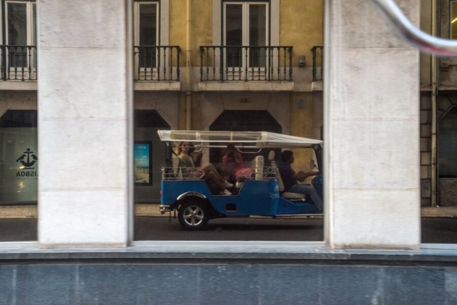 Lisbon by Tuk Tuk Guided Tour: City of Neighborhoods - Alfama Again: Street-Labyrinth Energy and Fado Bar Atmosphere