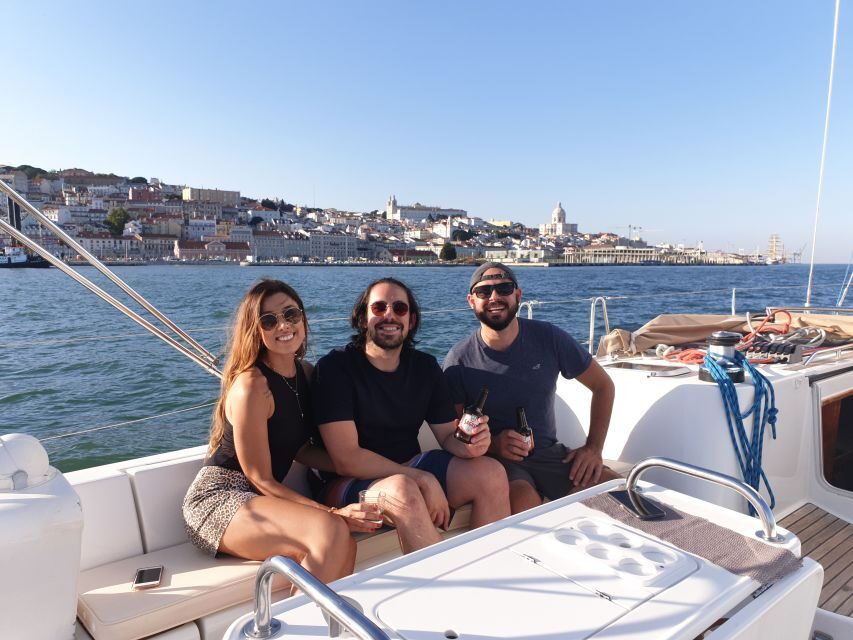 Lisbon: Champagne Sailing Tours - Commerce Square to Alfama: river angles on Lisbon’s old heart