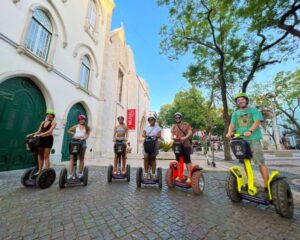 Lisbon: City Highlights Segway Tour - Meeting the shop, helmets, and the practice run that matters