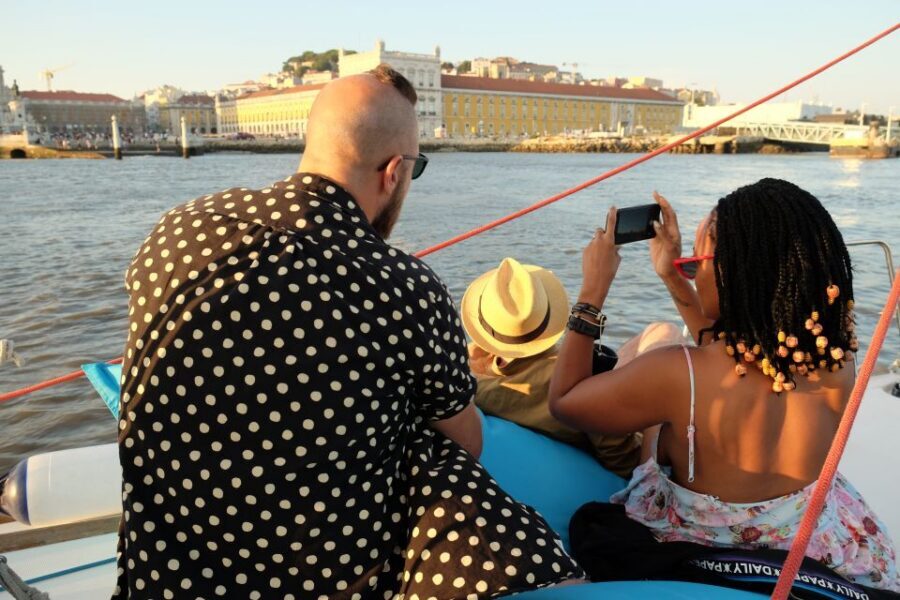 Lisbon: City Skyline Sailboat Cruise with Drink and Snacks - Cristo Rei: the south-bank viewpoint that ties Lisbon together