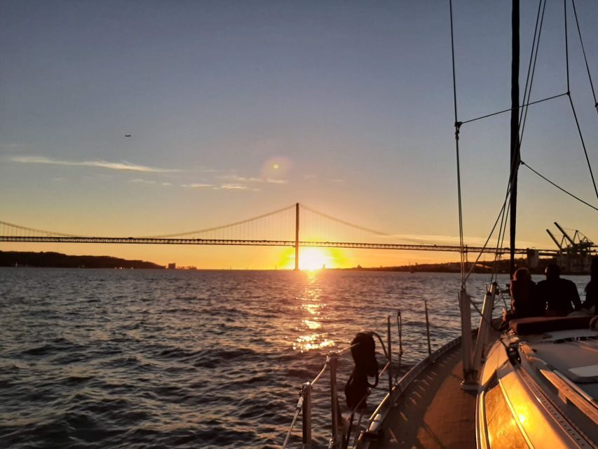 Lisbon: City Skyline Sailboat Cruise with Drink and Snacks - Santo Amaro Dock to Praça do Comércio: the cruise’s best opening act