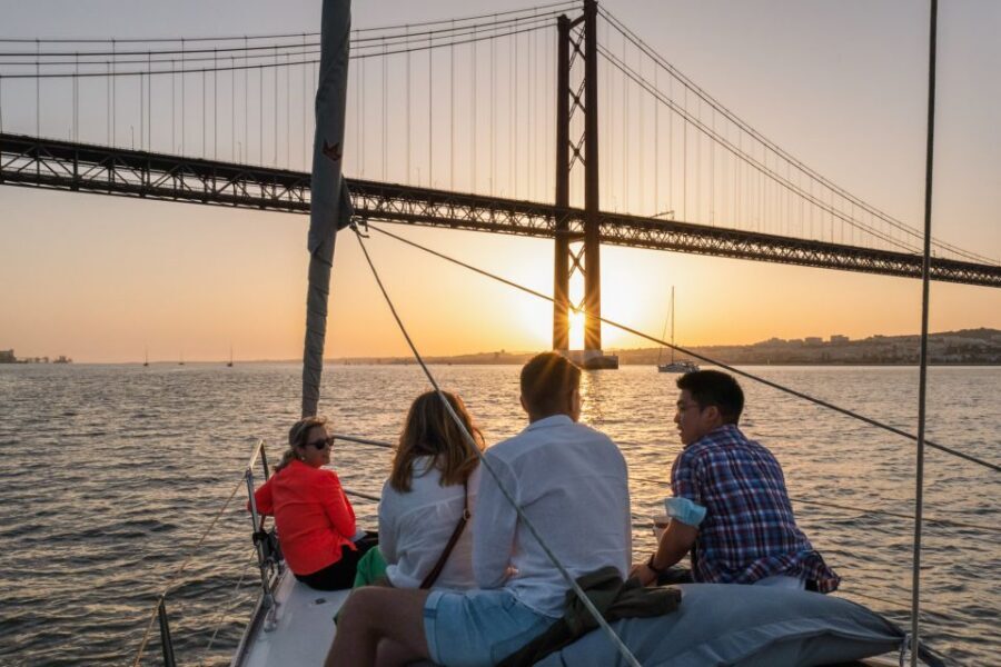 Lisbon: Daytime/Sunset/Night City Sailboat Tour with Drink - Accessibility and who should skip this one