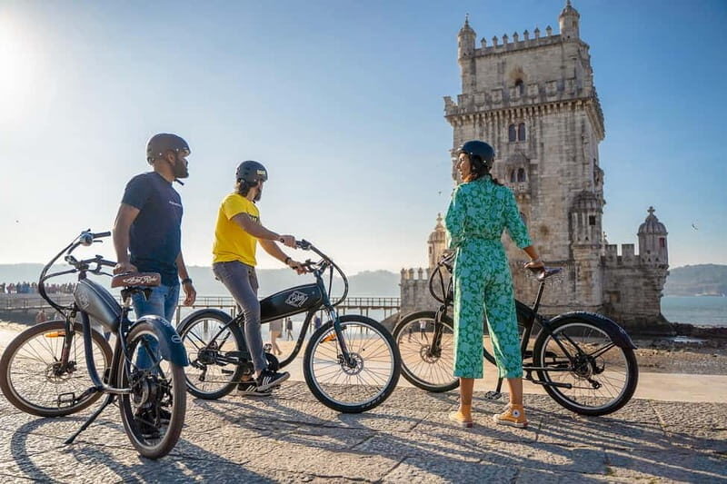 Lisbon: Electric Bike Tour by the River to Belém - MAAT passing view: the modern counterpoint you didn’t expect