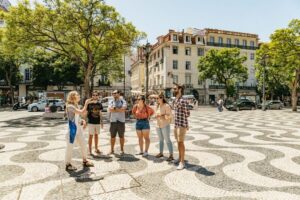 Lisbon: Food and Wine Small Group Walking Tour - Meeting at Rossio Square and Getting Your Bearings Fast