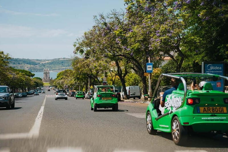 Lisbon: GPS-Guided Spinach Tour by Electric Car - 1-Hour Old Lisbon Loops: Alfama, Chiado, and Príncipe Real
