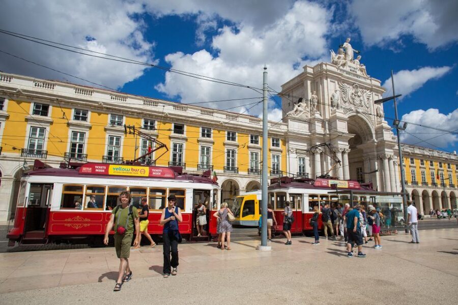 Lisbon: Hills Red Tram Tour by Tram 28 Route 24-Hour Ticket - The Hills Route on the Vintage Red Tram: Alfama, Mouraria, Baixa