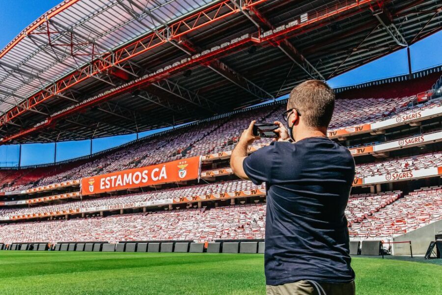 Lisbon: Luz Stadium Tour & SL Benfica Museum Ticket w/Scarf - The best value detail: a scarf and a smooth finish at the official store