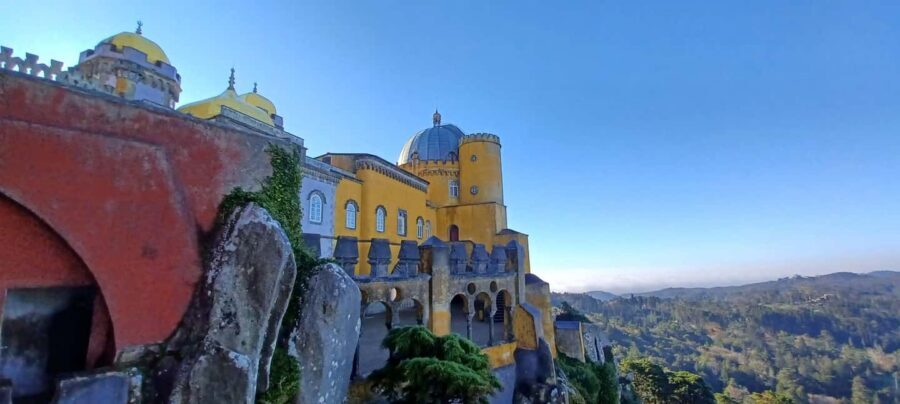 Lisbon: Pena Palace, Regaleira, Sintra, and Cascais Day Trip - Cabo da Roca from the coast route, then Guincho for the ocean show