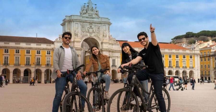 Lisbon: Private Boat Trip, Guided Walking Tour, Bike & Tram - A 5-hour mix: Rossio and Alfama walking, bike to Belém, then Tagus boat time