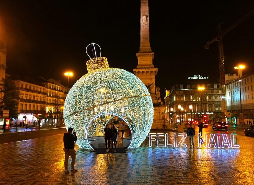 Lisbon: Private Christmas Lights Tour by Eco Tuk Tuk - The Route: Cais do Sodré to Chiado, Bairro Alto, and Back to Baixa