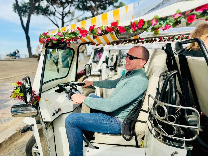 Lisbon: Private Sightseeing Tour by Tuk-Tuk - National Pantheon and the Big View Payoff at Miradouro da Senhora do Monte