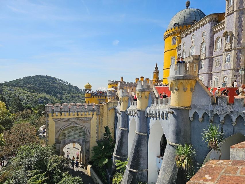 Lisbon: Sintra, Pena, Cabo da Roca Coast & Cascais Day Tour - Cabo da Roca and Guincho: cliffs, wind, and a quick ocean hit