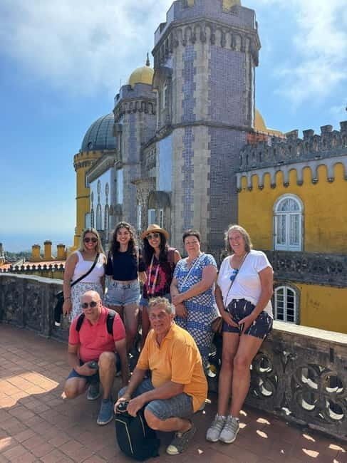 Lisbon: Sintra, Pena, Cascais & Cabo Day Tour with Tickets - From Av. da Liberdade 11B: the small-group Mercedes van setup