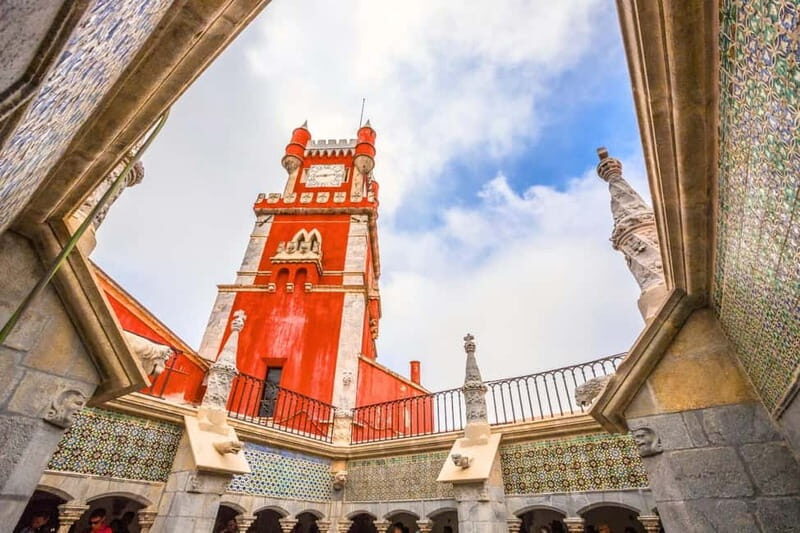 Lisbon: Sintra, Pena, Cascais & Cabo Day Tour with Tickets - Pena Palace: skip-the-line entry with a guided route