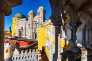 Lisbon: Sintra, Pena Palace, Moorish Castle & Regaleira Tour - Pena Palace: Fairytale Color With Real-Time Planning