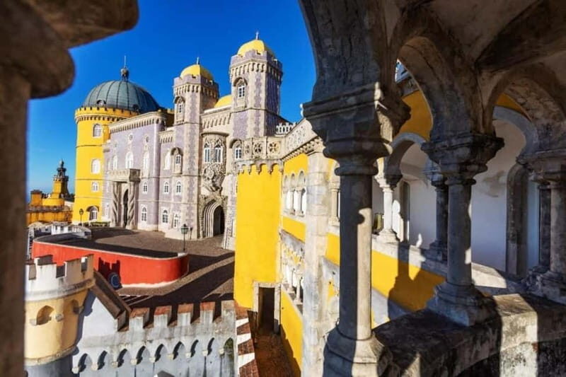 Lisbon: Sintra, Pena Palace, Moorish Castle & Regaleira Tour - Pena Palace: Fairytale Color With Real-Time Planning