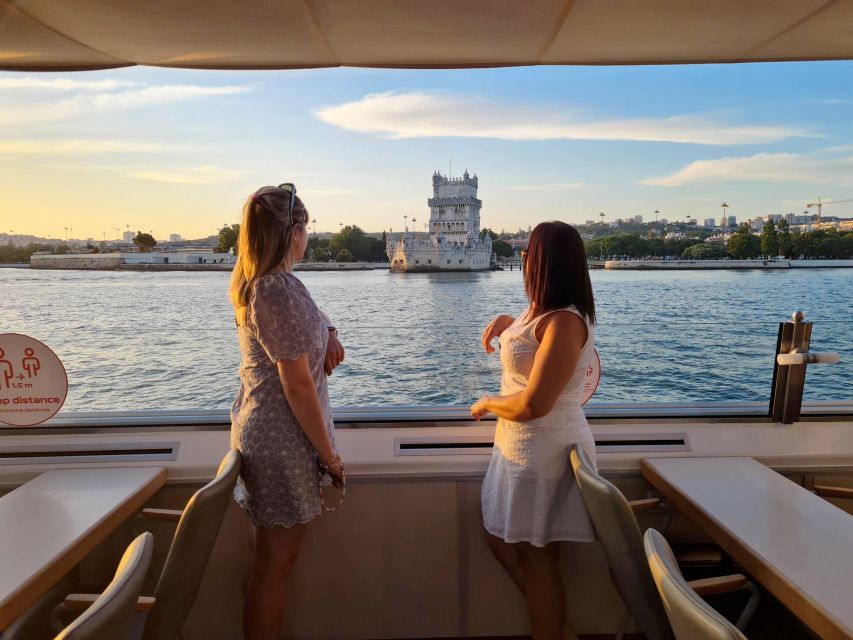 Lisbon: Sunset Cruise with Welcome Drink and Snacks - WiFi, Restrooms, and Small Comfort Wins That Matter