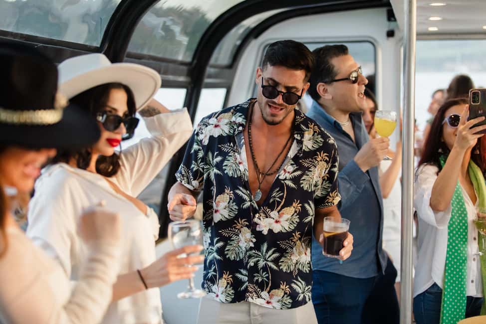 Lisbon: Sunset/Night Boat Party with Open Bar, Snacks & DJ - Open Bar Details: What You Get (and What Costs Extra)
