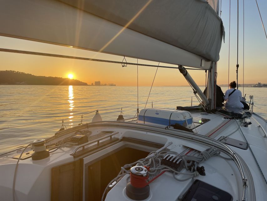 Lisbon: Sunset Sailing Boat Cruise with Wine - Belem Tower and the Riverfront: Lisbon’s classic opener