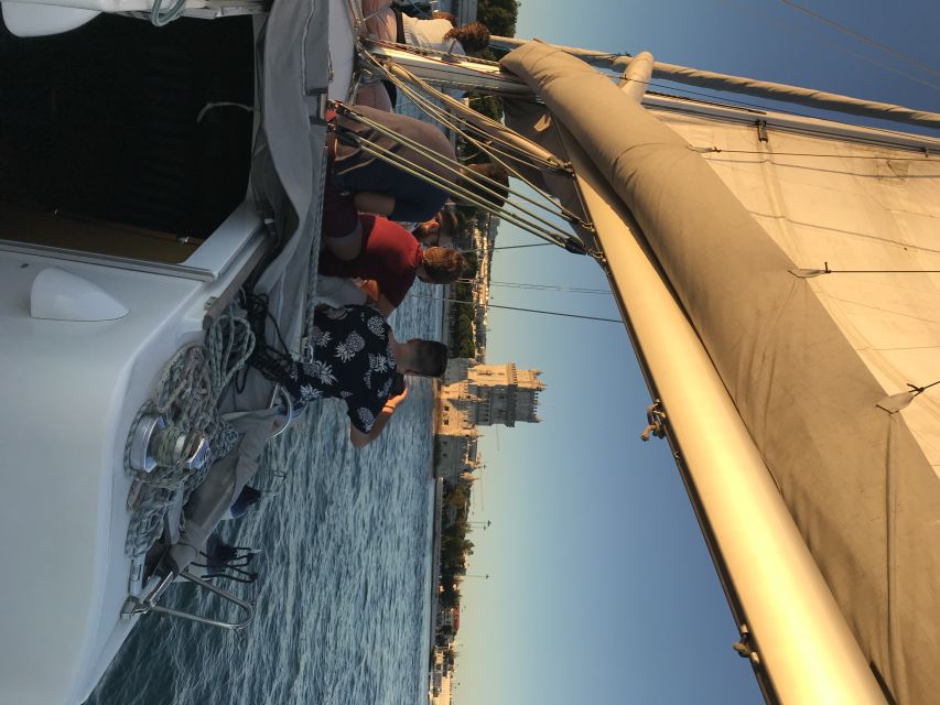 Lisbon Sunset Sailing – Small Group (max 10) Wine & History - Meet Rui Domingos, the skipper who makes history stick